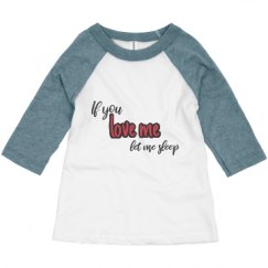 Toddler 3/4 Sleeve Raglan Tee
