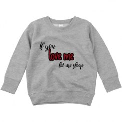 Toddler Crewneck Basic Promo Sweatshirt