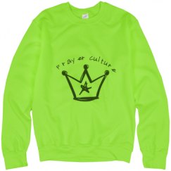 Unisex Neon Crewneck Sweatshirt