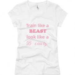 Ladies Slim Fit Basic Promo Jersey Tee