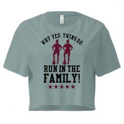 Ladies Festival Cali Crop Top Tee