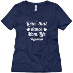 Ladies Relaxed Fit V-Neck Tee