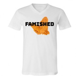 Unisex V-Neck Jersey Tee