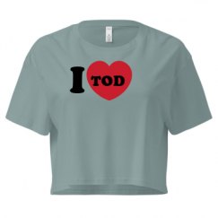 Ladies Festival Cali Crop Top Tee