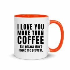 11oz Ceramic Mug with Color Inside