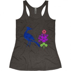 Ladies Slim Fit Super Soft Racerback Triblend Tank