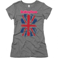 Ladies Slim Fit Super Soft Triblend Tee