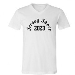 Unisex V-Neck Jersey Tee