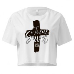 Ladies Festival Cali Crop Top Tee