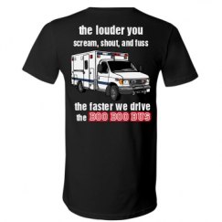 Unisex V-Neck Jersey Tee