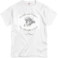 Sheriff back in town