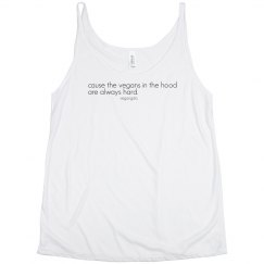 in the hood... slouchy tank