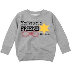 Toddler Crewneck Basic Promo Sweatshirt