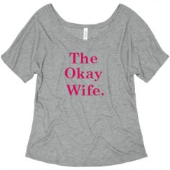 Ladies Flowy Slouchy Tee