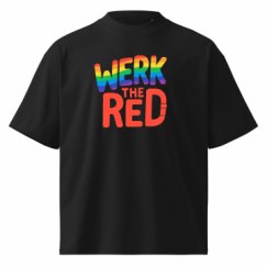 Unisex Organic Oversized High Neck T-Shirt
