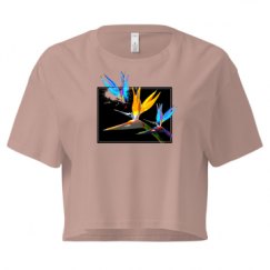 Ladies Festival Cali Crop Top Tee