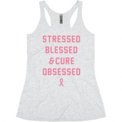 Ladies Slim Fit Super Soft Racerback Triblend Tank