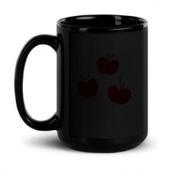 15oz Black Glossy Mug