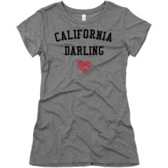 Ladies Slim Fit Super Soft Triblend Tee