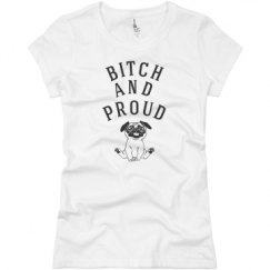 Ladies Slim Fit Basic Promo Jersey Tee