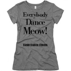 Ladies Slim Fit Super Soft Triblend Tee