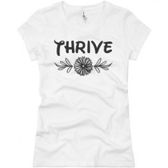 Ladies Slim Fit Basic Promo Jersey Tee