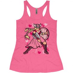 Pink Viking Tank Top