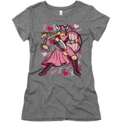 Ladies Slim Fit Super Soft Triblend Tee