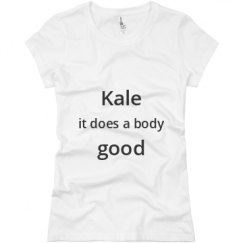 Ladies Slim Fit Basic Promo Jersey Tee