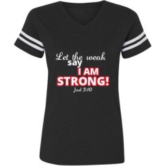 Ladies Relaxed Fit Vintage Sports Tee