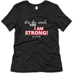 Ladies Relaxed Fit Super Soft Triblend Tee