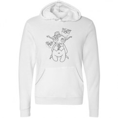 Unisex Fleece Pullover Midweight Hoodie