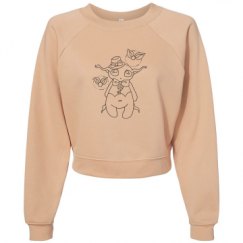 Women's Raglan Pullover Fleece