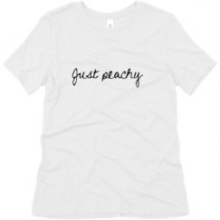 Ladies Relaxed Fit Super Soft Triblend Tee