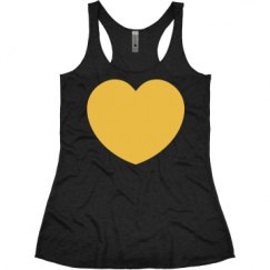 Ladies Slim Fit Super Soft Racerback Triblend Tank