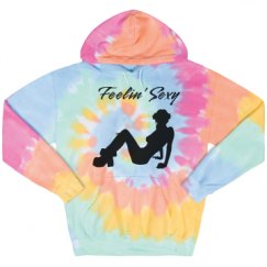 Unisex Tie-Dye Fleece Hoodie