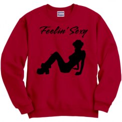 Unisex Film and Foil Crewneck Sweatshirt