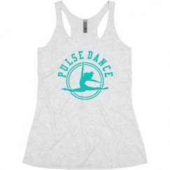 Ladies Slim Fit Super Soft Racerback Triblend Tank