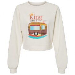 Women's Raglan Pullover Fleece