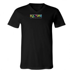 Unisex V-Neck Jersey Tee