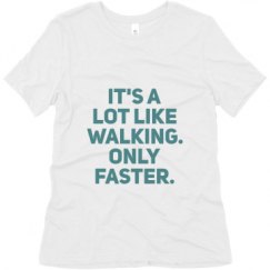 Ladies Relaxed Fit Super Soft Triblend Tee