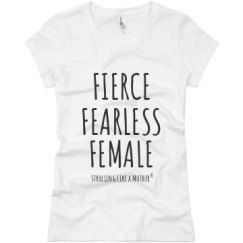 Ladies Slim Fit Basic Promo Jersey Tee