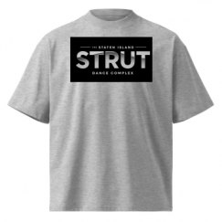 Unisex Organic Oversized High Neck T-Shirt