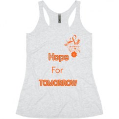 Ladies Slim Fit Super Soft Racerback Triblend Tank