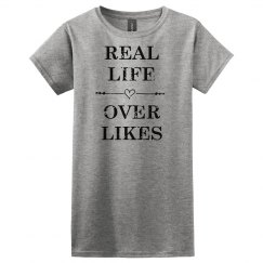 Real life over likes