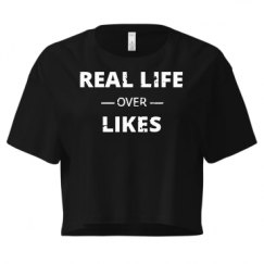 Ladies Festival Cali Crop Top Tee