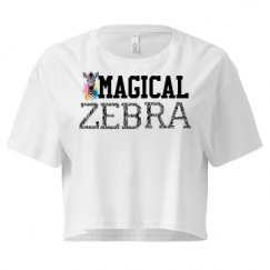 Ladies Festival Cali Crop Top Tee