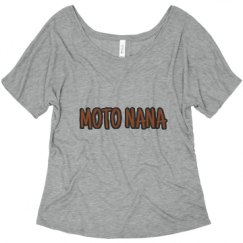 Ladies Flowy Slouchy Tee