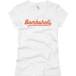 Ladies Slim Fit Basic Promo Jersey Tee