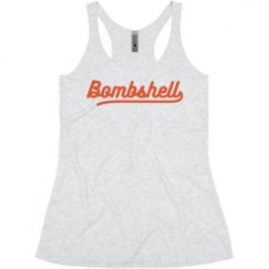 Ladies Slim Fit Super Soft Racerback Triblend Tank